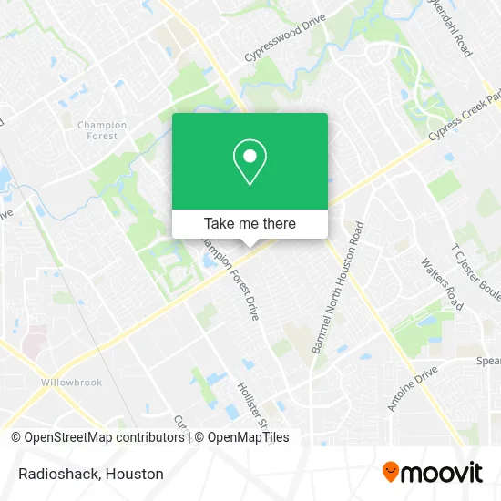 Mapa de Radioshack