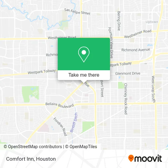 Comfort Inn map