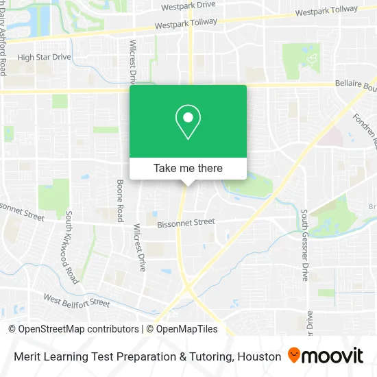 Merit Learning Test Preparation & Tutoring map