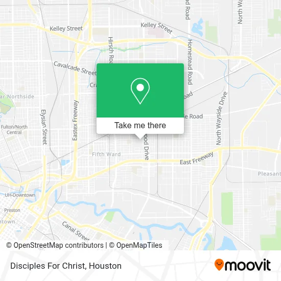 Disciples For Christ map