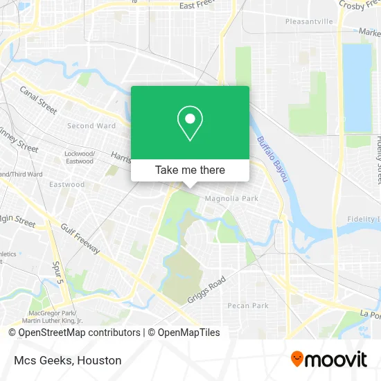 Mcs Geeks map