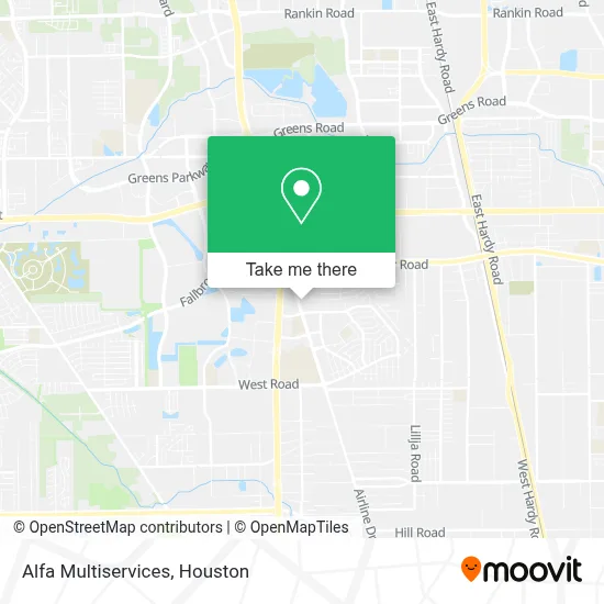 Alfa Multiservices map
