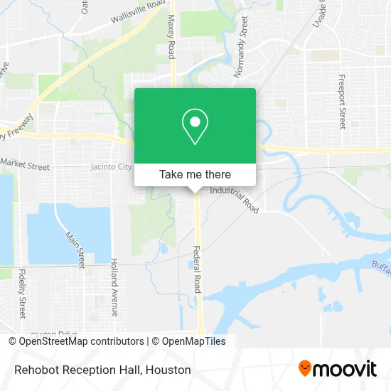 Rehobot Reception Hall map