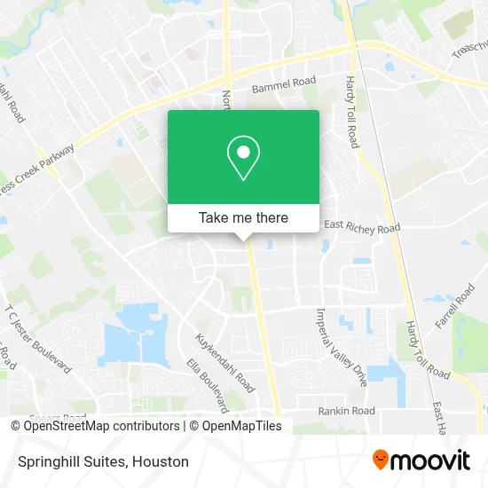 Springhill Suites map