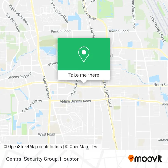 Central Security Group map