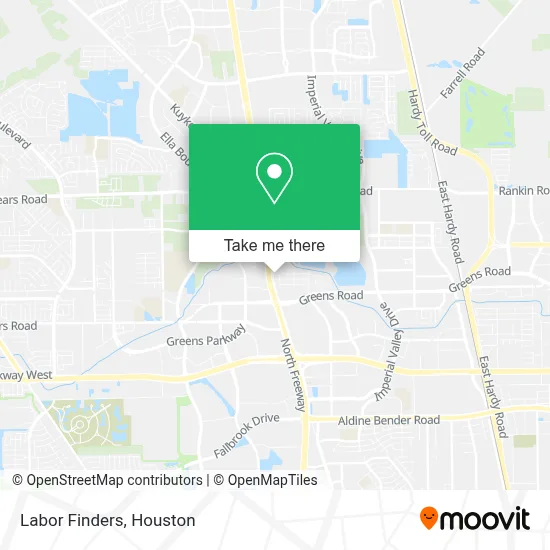 Labor Finders map