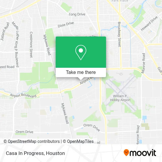 Casa In Progress map