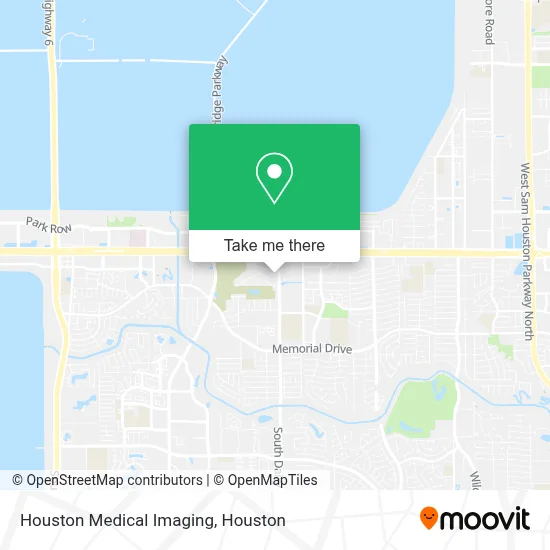 Houston Medical Imaging map