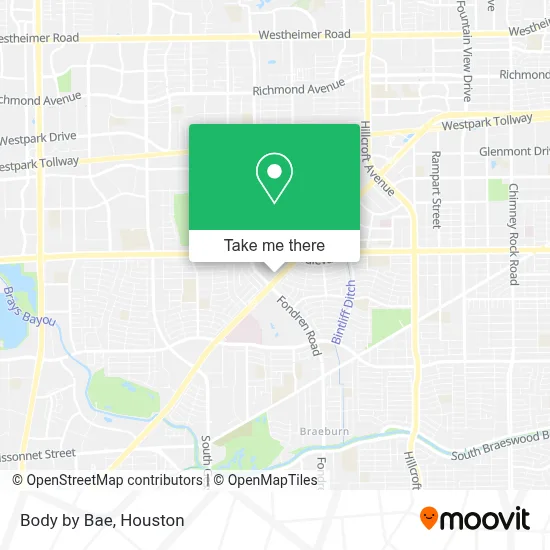 Body by Bae map