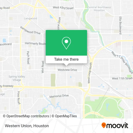Western Union map