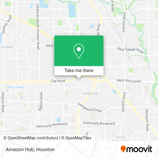 Amazon Hub map
