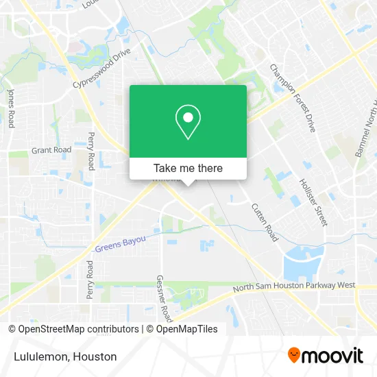 Lululemon map
