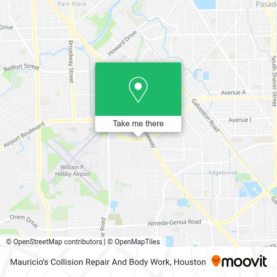 Mauricio's Collision Repair And Body Work map