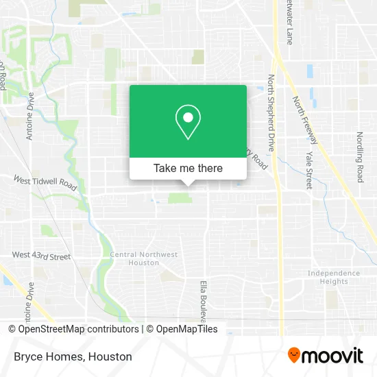 Bryce Homes map