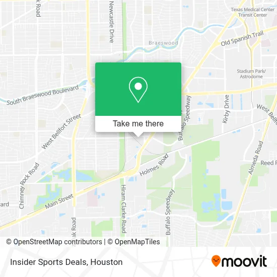 Insider Sports Deals map