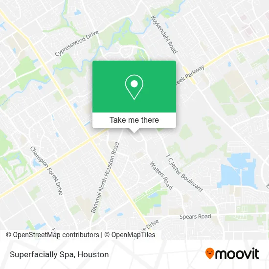 Superfacially Spa map