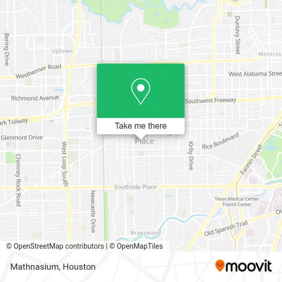 Mathnasium map