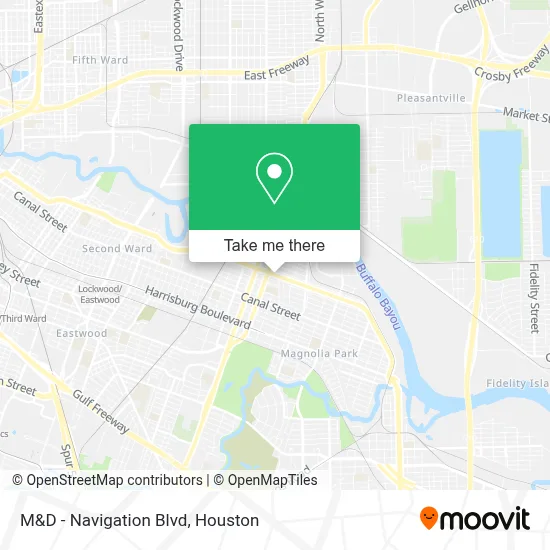 M&D - Navigation Blvd map