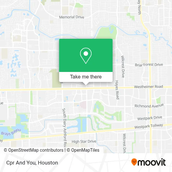 Cpr And You map