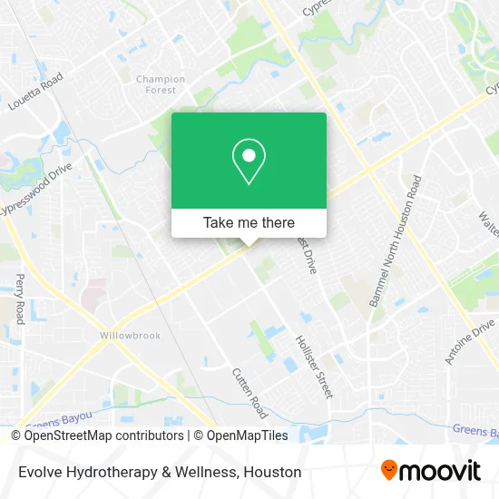 Evolve Hydrotherapy & Wellness map