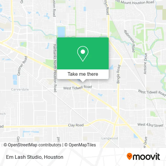 Em Lash Studio map
