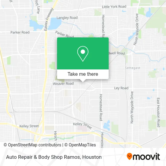 Auto Repair & Body Shop Ramos map