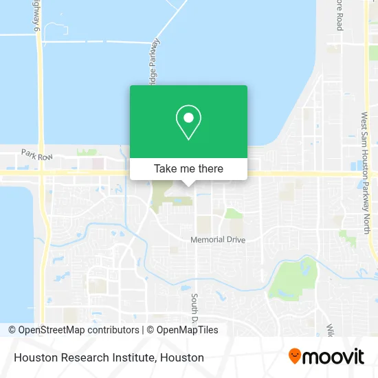 Houston Research Institute map
