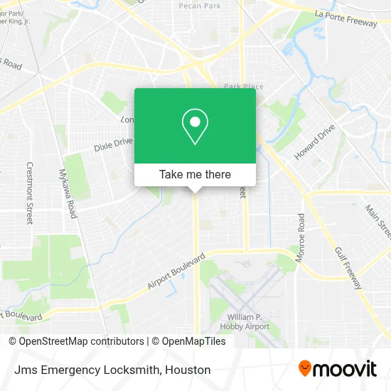 Jms Emergency Locksmith map