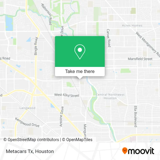 Metacars Tx map