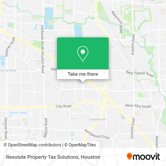 Resolute Property Tax Solutions map