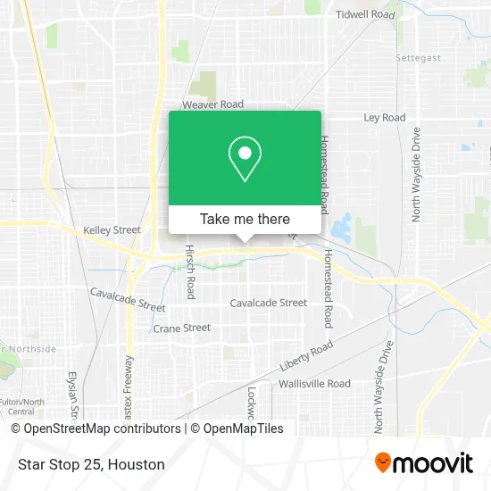 Star Stop 25 map