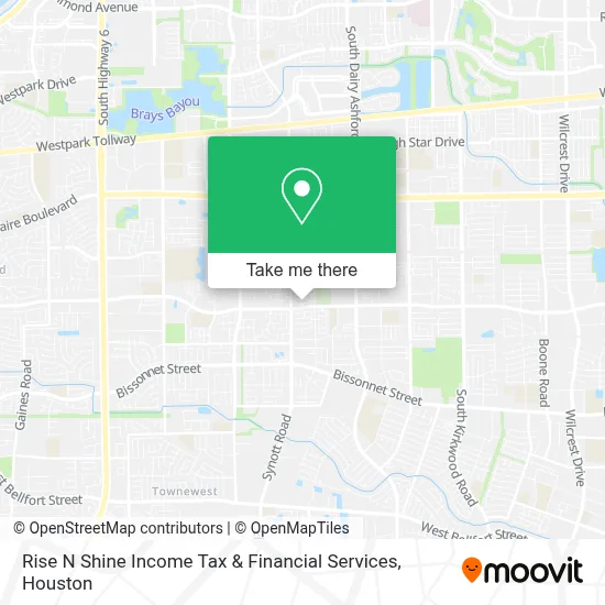 Rise N Shine Income Tax & Financial Services map