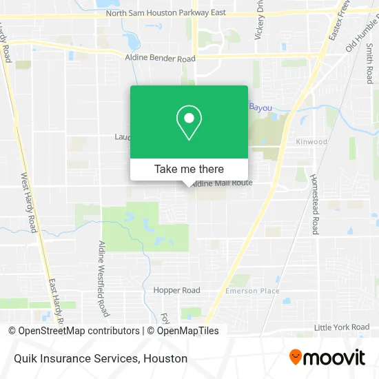 Quik Insurance Services map