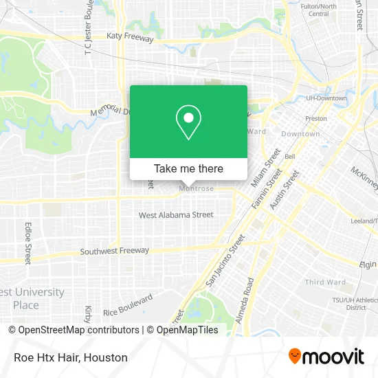 Roe Htx Hair map