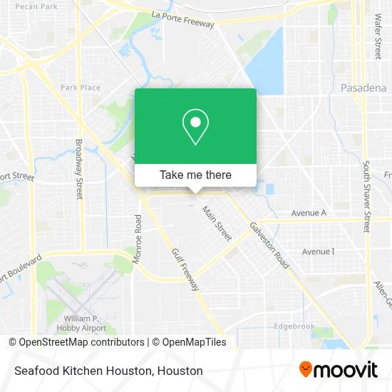 Seafood Kitchen Houston map