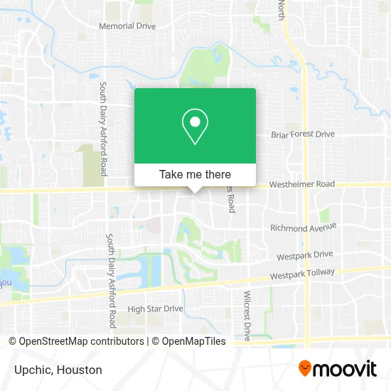 Upchic map