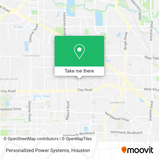 Personalized Power Systems map