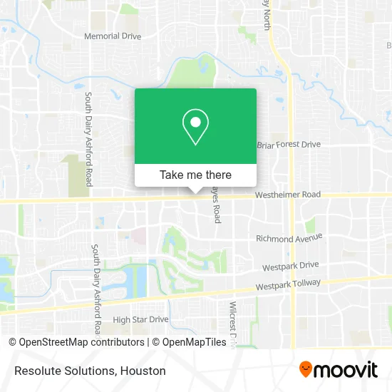 Resolute Solutions map