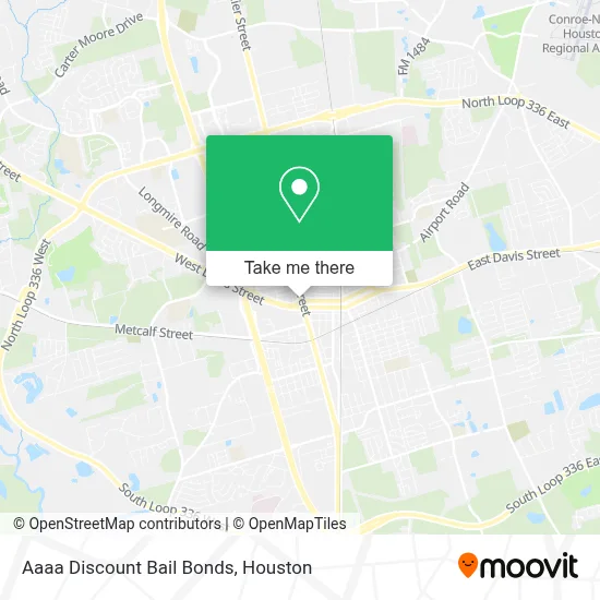 Aaaa Discount Bail Bonds map