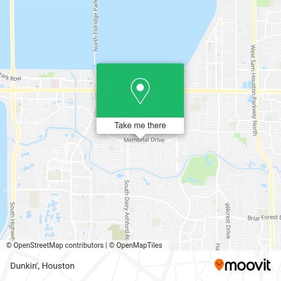 Dunkin' map
