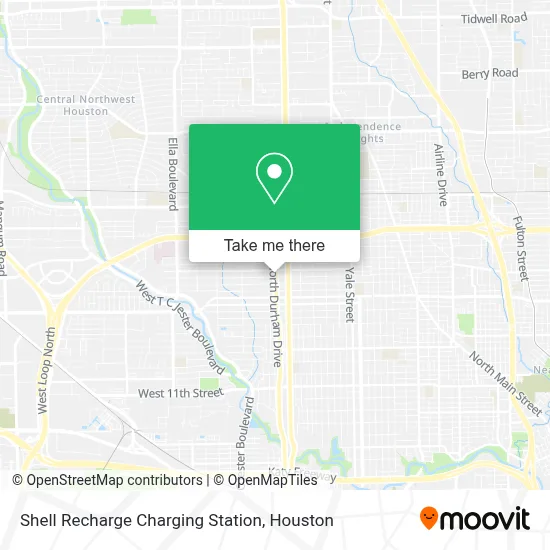 Shell Recharge Charging Station map