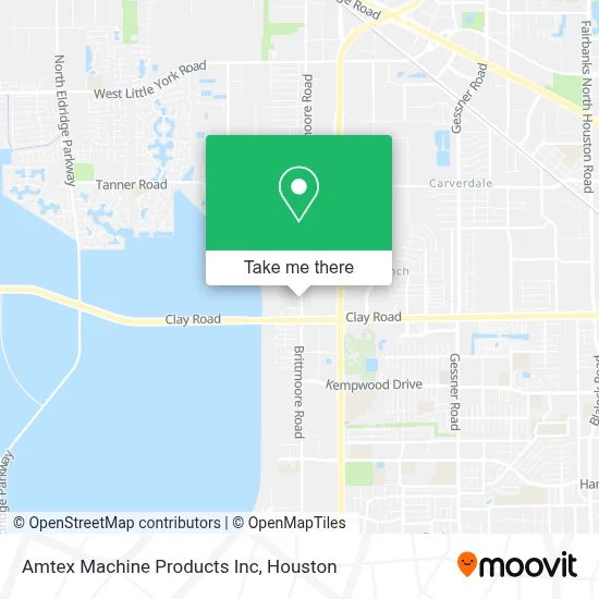 Amtex Machine Products Inc map