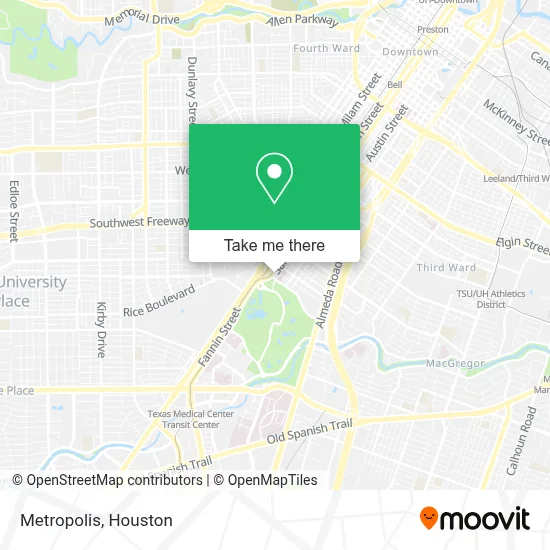 Metropolis map