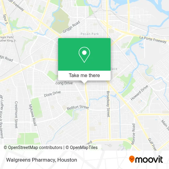 Walgreens Pharmacy map