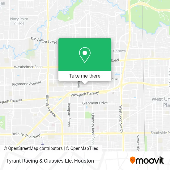 Tyrant Racing & Classics Llc map