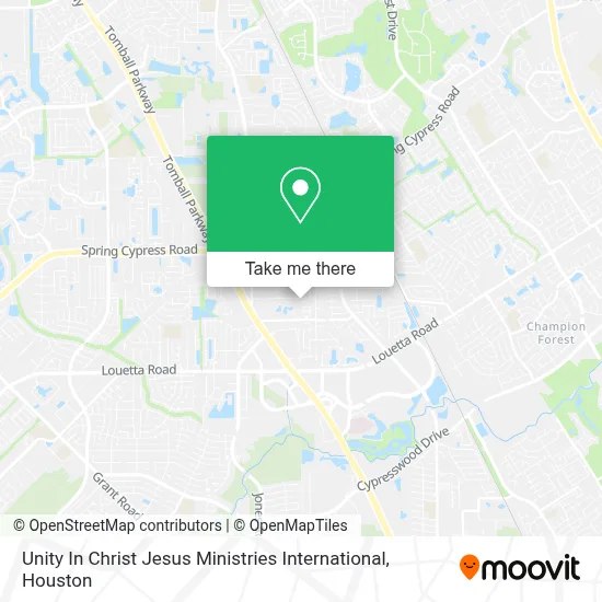 Unity In Christ Jesus Ministries International map