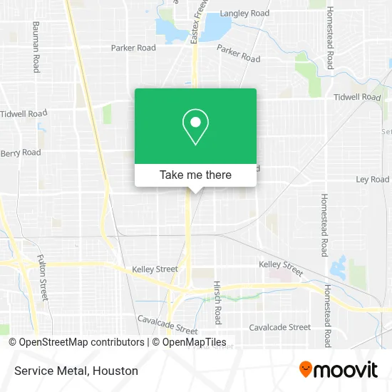 Service Metal map