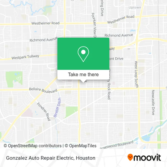 Gonzalez Auto Repair Electric map