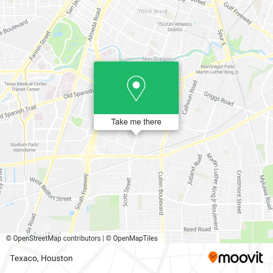 Texaco map