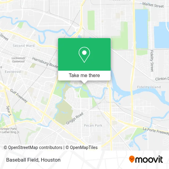 Baseball Field map